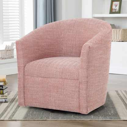 Lainey - Swivel Barrel Chair With 360 Degree Rotation Ridgecrest Home
