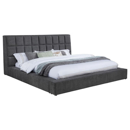 Dreux - Upholstered Panel Platform Bed Coaster Fine Furniture
