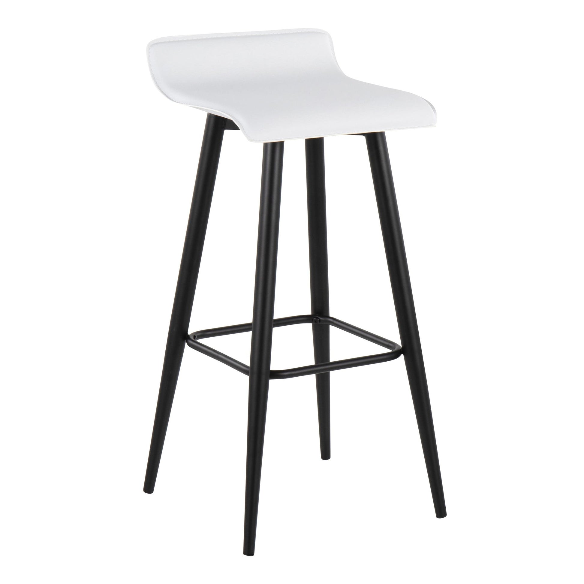 Ale - Contemporary Fixed Height Bar Stool (Set of 2) Lumi Source