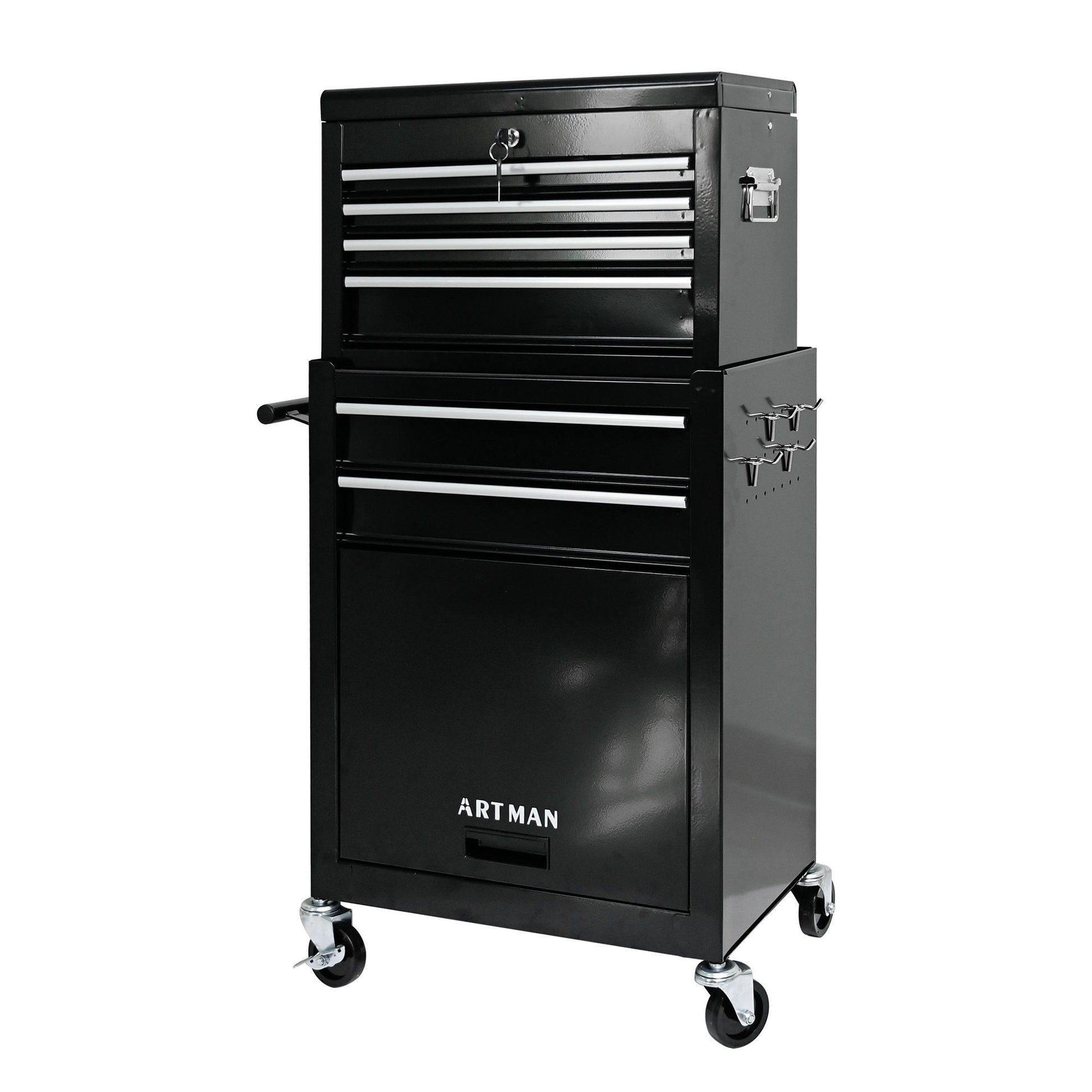 High Capacity Rolling Tool Chest With Wheels And Drawers, Storage Cabinet Daily Nest