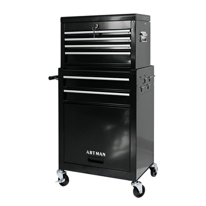 High Capacity Rolling Tool Chest With Wheels And Drawers, Storage Cabinet Daily Nest