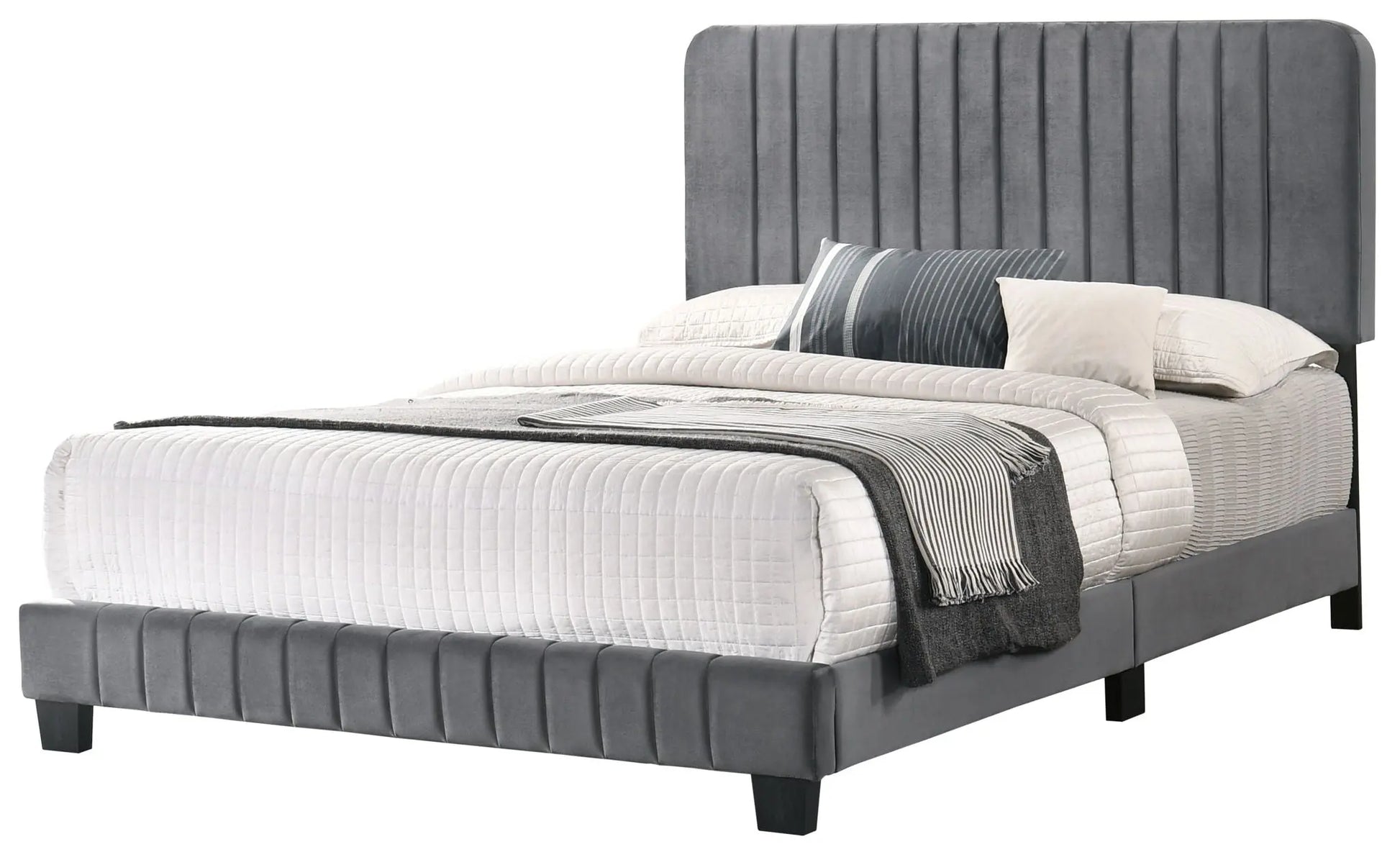 Channel Tufted Bed Glory Furniture
