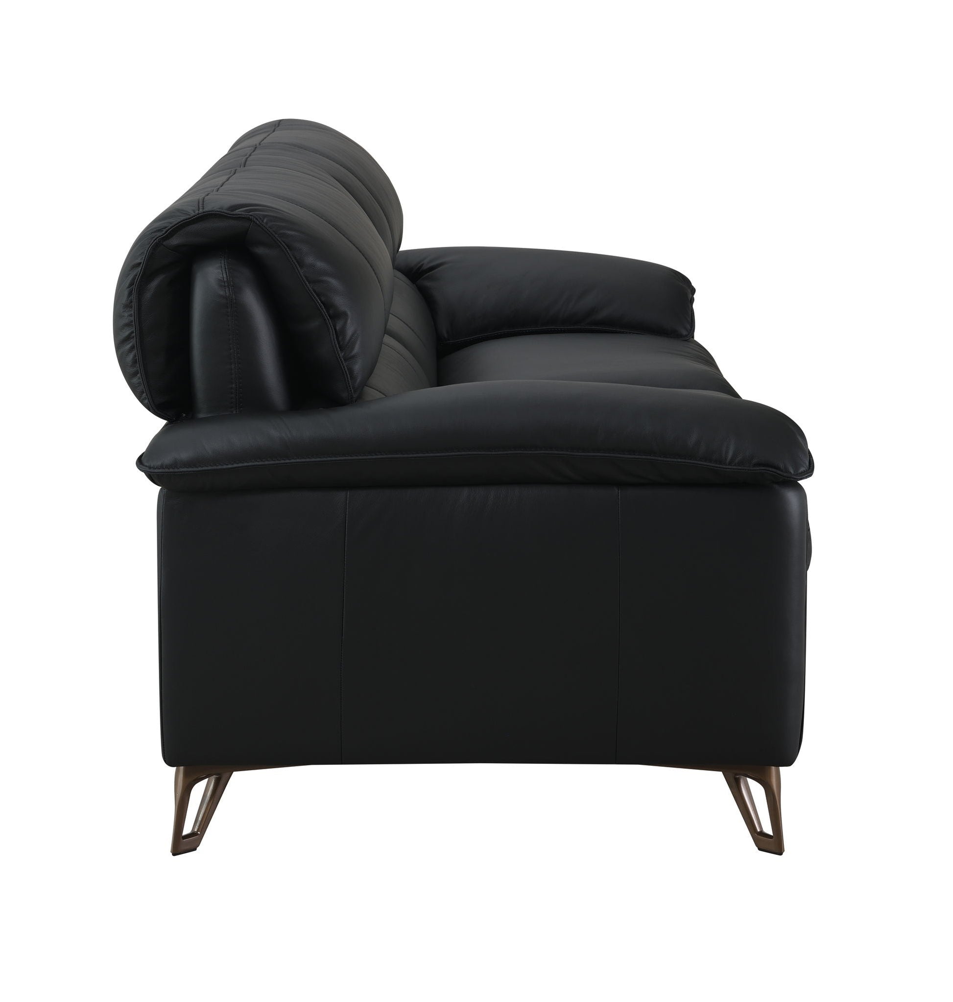 Eilene - Top Grain Leather Sofa - Black Acme