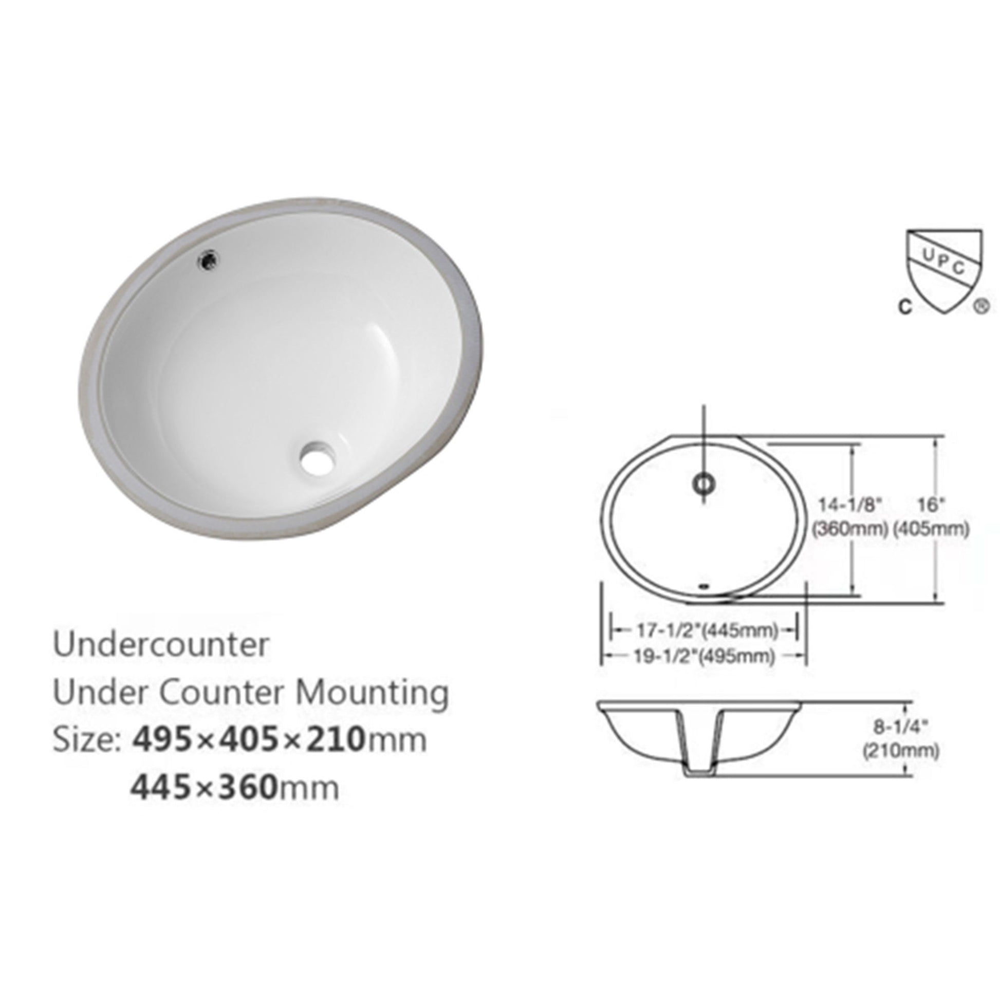 Elegant Ceramic Oval Undermount Bathroom Sink With Overflow Daily Nest