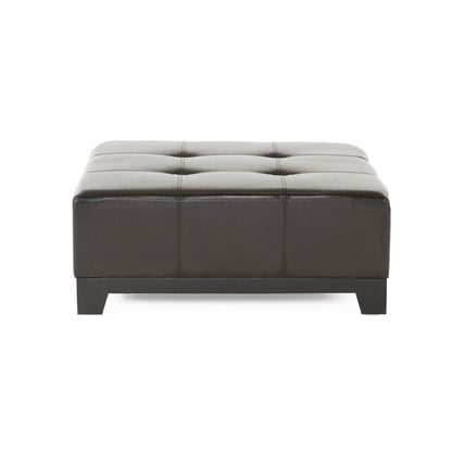 Darlington - Ottoman Coffee Table - Espresso Brown Noble House