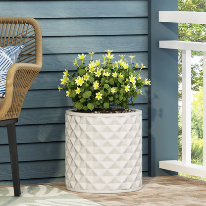 Planter - Antique White Noble House