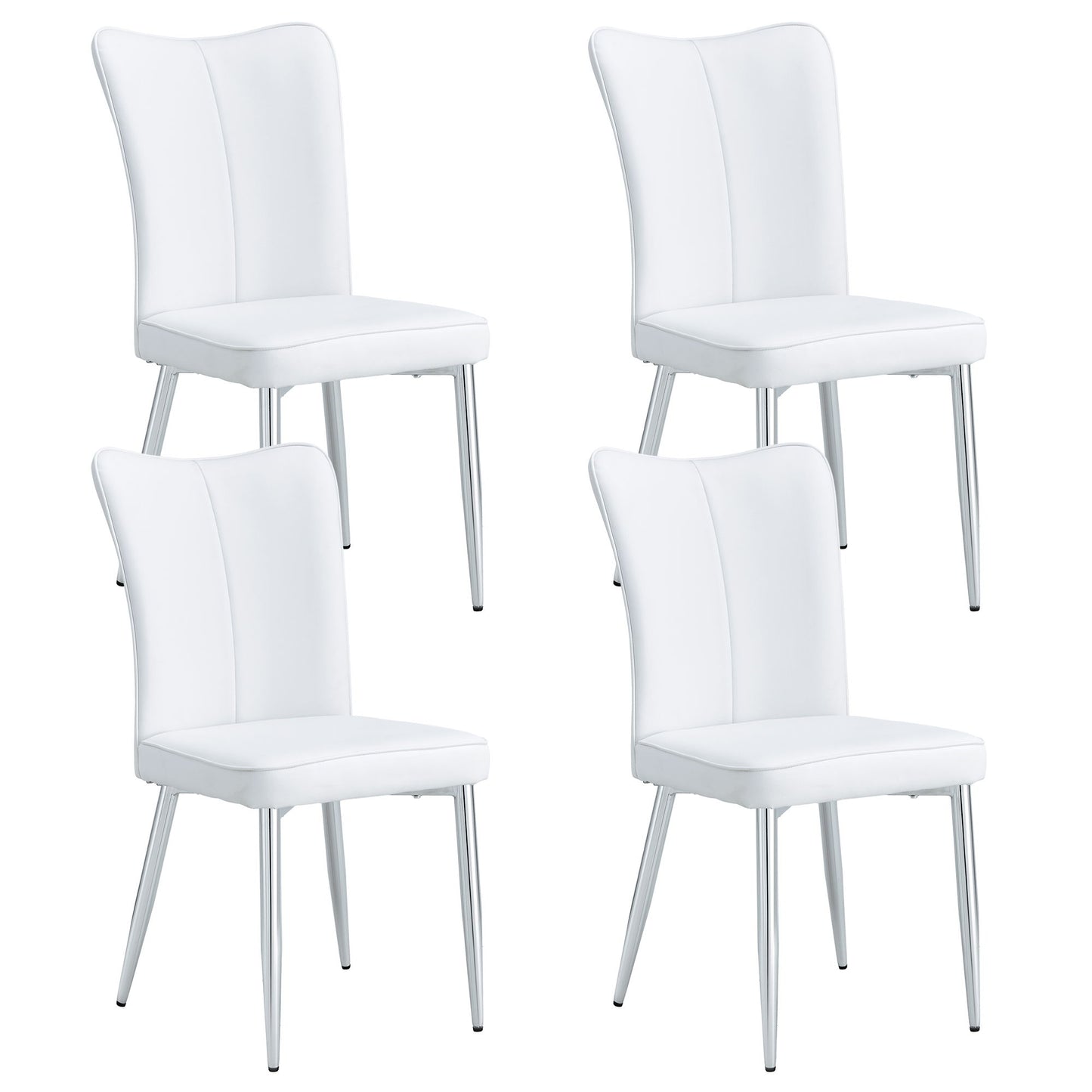 Minimalist Style Minimalist Dining Chairs With Metal Legs Home Essentials
