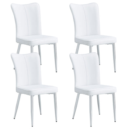 Minimalist Style Minimalist Dining Chairs With Metal Legs Home Essentials