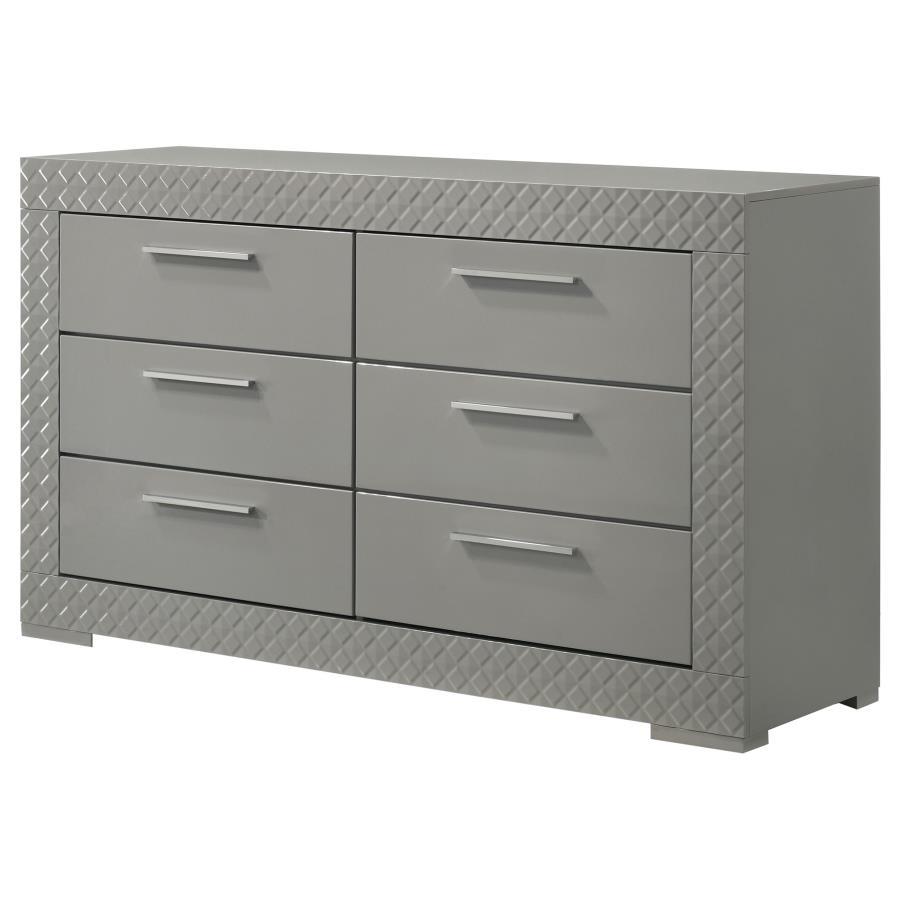 Ives - 6-Drawer Dresser Coaster Fine Furniture