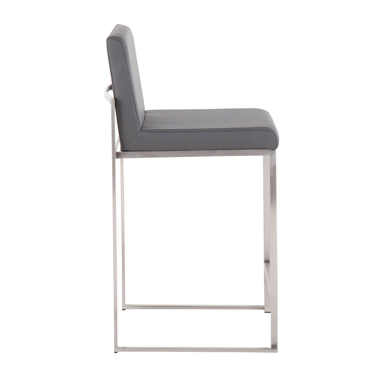 Fuji - Contemporary High Back Counter Stool, Functional Design Lumi Source