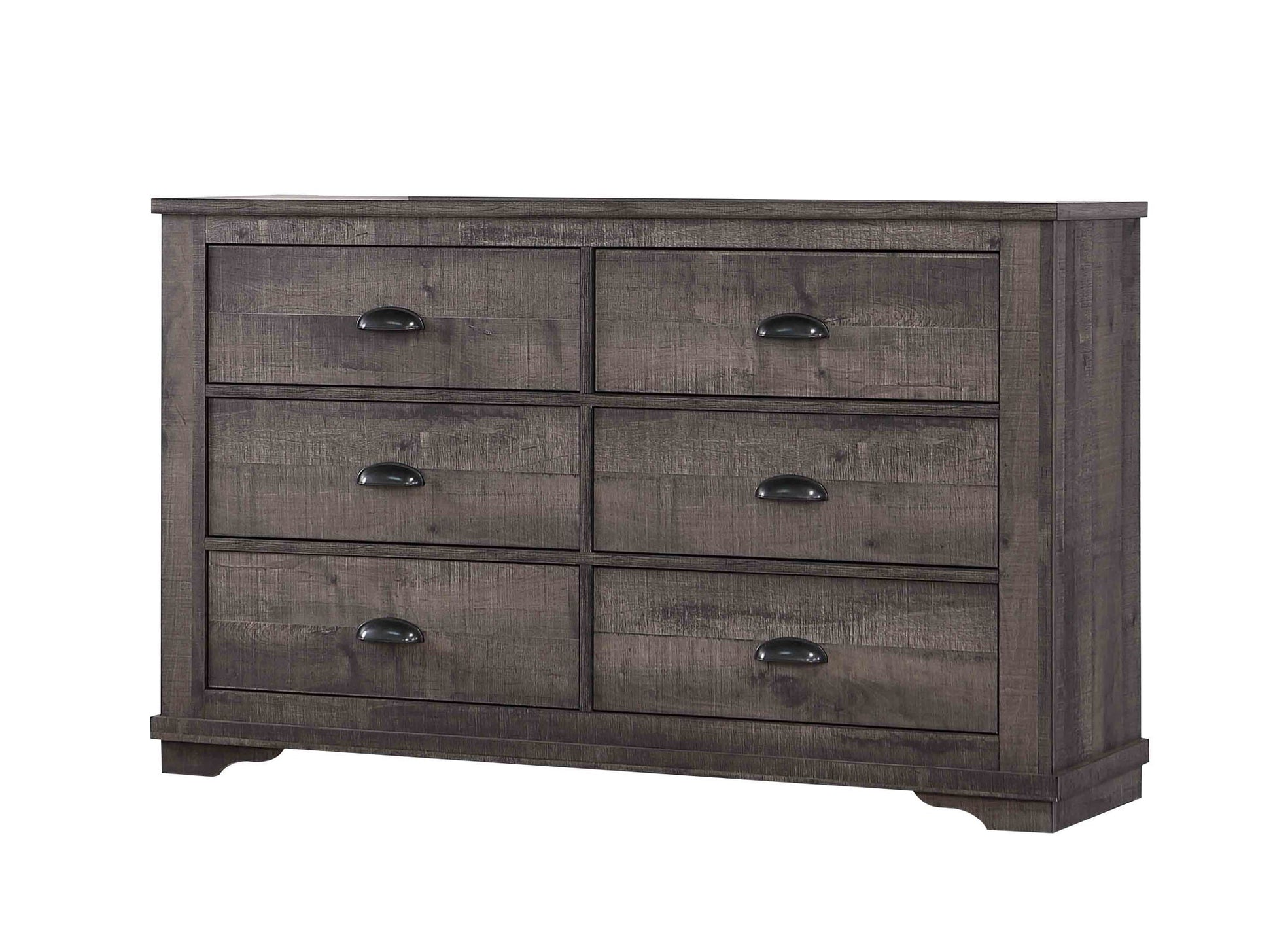 Coralee - Dresser, Mirror Crown Mark
