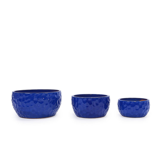 3 Pieces Ceramic Flowerpot Daily Nest