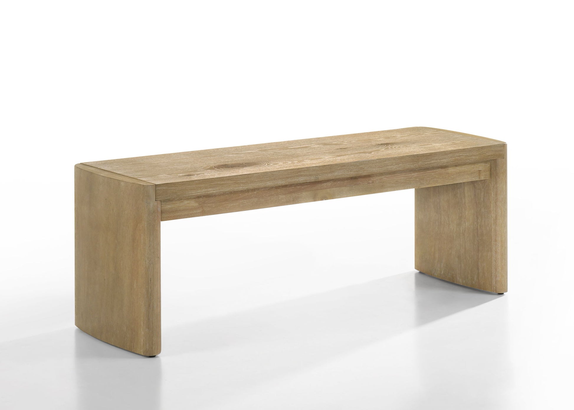 Magnus - Wide Dining Bench - Wooden Oak Lilola Home