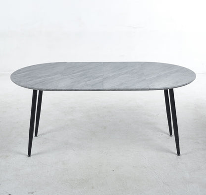 Extensible Table, Dining Table, Office Table, Coffee Table Metal Leg Home Essentials