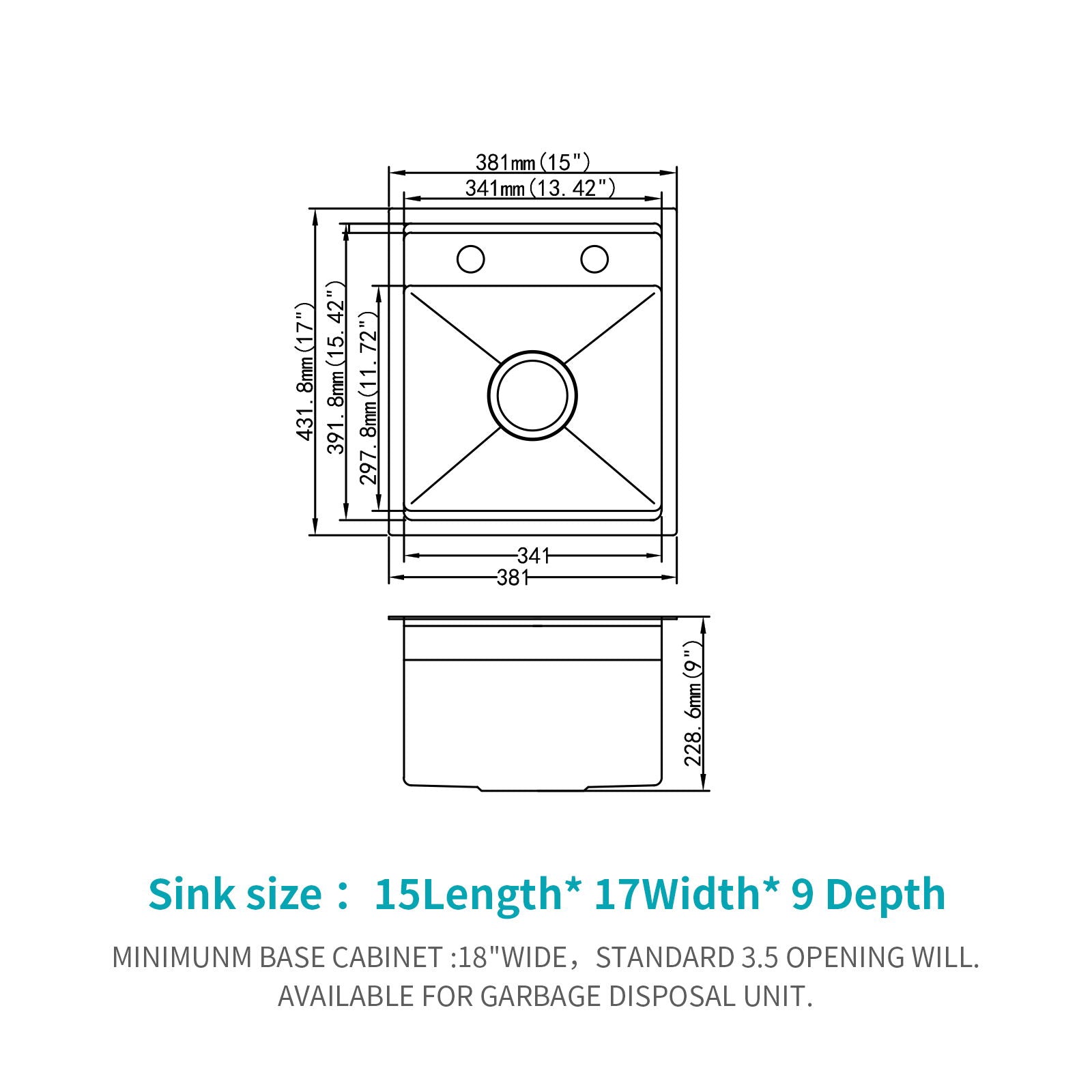 Modern Undermount Bar Sink With Folding Faucet Daily Nest