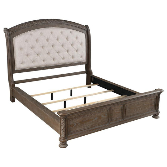 Emmett - Wood Sleigh Bed