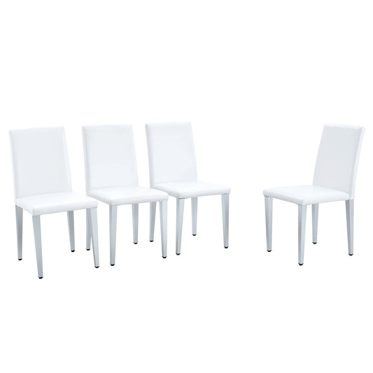 Elegant Upholstered Chairs & Metal Legs Home Essentials