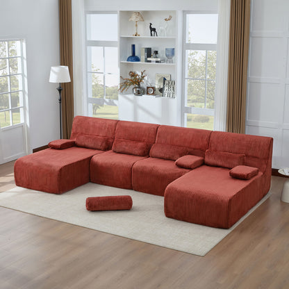 Oversized Sectional Sofa, Living Room Seating With Modular Design Hearth and Haven