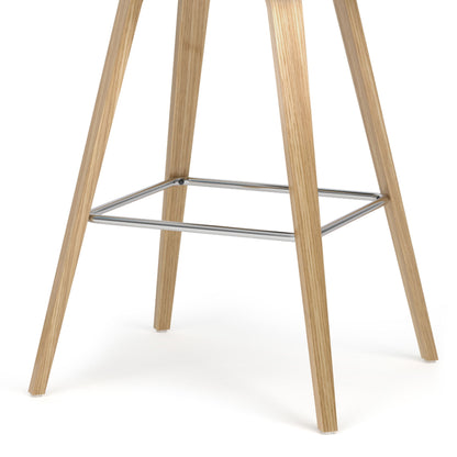 Randolph Bentwood - Upholstered Counter / Bar Height Stool (Set of 2) Simpli-Home