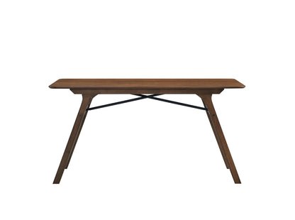 Kaela - 7 Pieces Dining Room Set - Walnut / Light Gray Acme