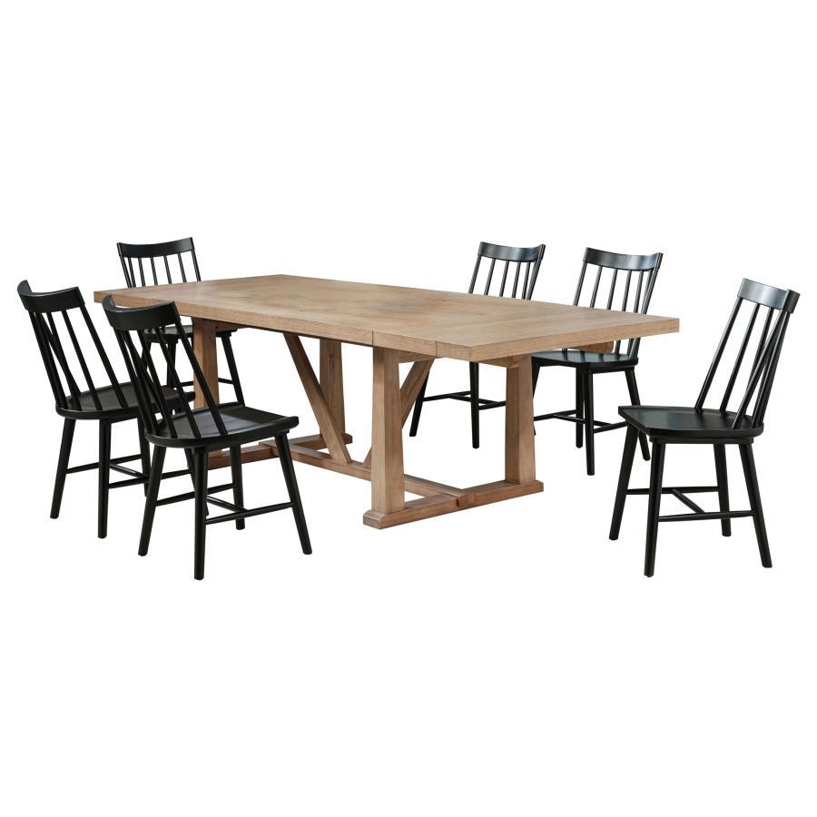 Middleton - 106" Extension Leaf Dining Set Coaster Fine Furniture