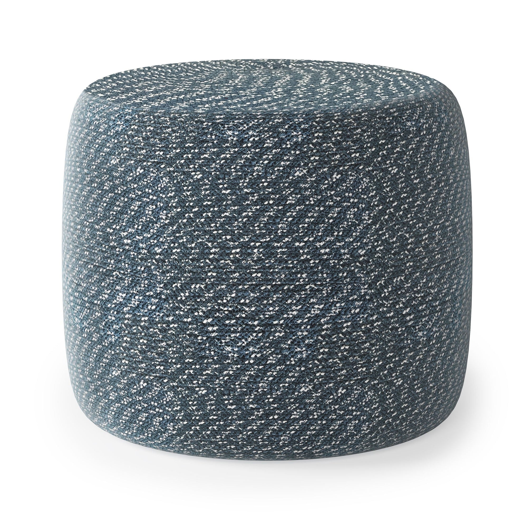 Bayley - Versatile Round Braided Pouf Simpli-Home