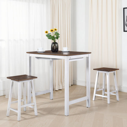 3 Pieces Counter Height Set Home Essentials