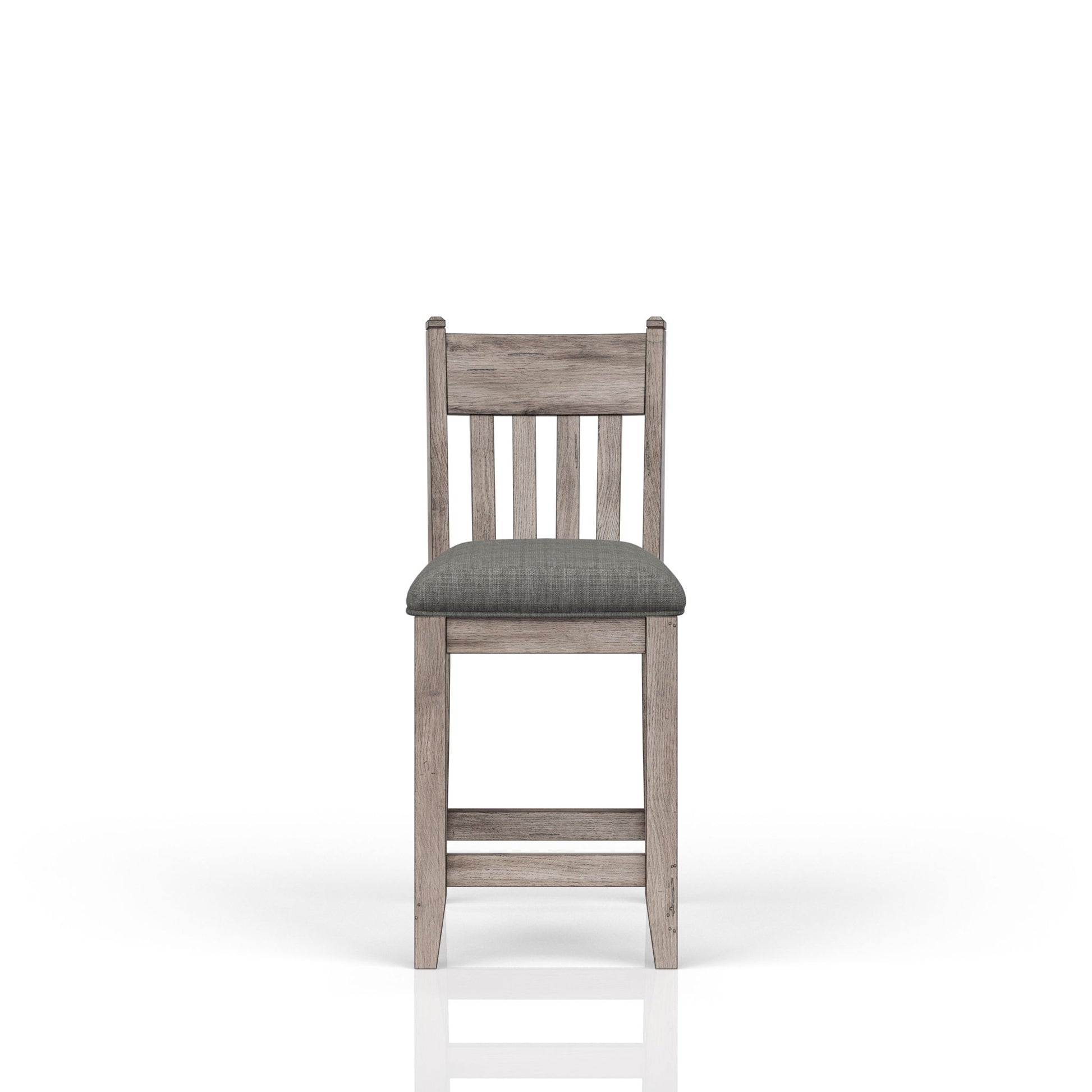 Rustic Counter Stool (Set of 2) - Gray Bernards Furniture