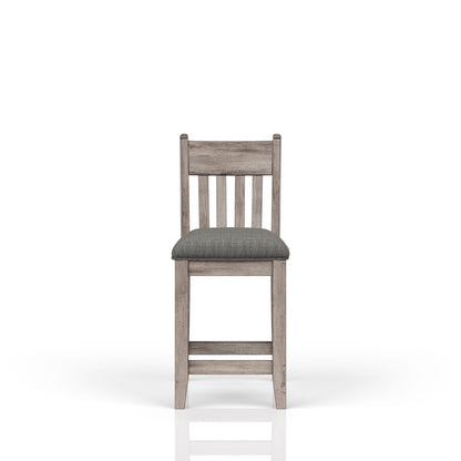 Rustic Counter Stool (Set of 2) - Gray Bernards Furniture