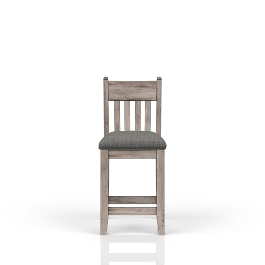Rustic Counter Stool (Set of 2) - Gray Bernards Furniture