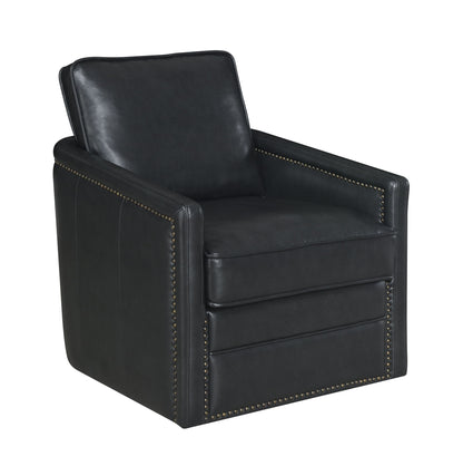 Rocha - Leather Aire Swivel Chair With Glider Acme