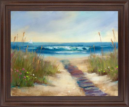 Seaside Breeze - 28" x 34" Framed Wall Art Classy Art