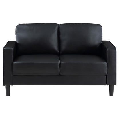Ruth - Upholstered Track Arm Loveseat Coaster Fine Furniture