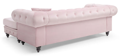 Nola - Luxurious Design Sofa Chaise Glory Furniture