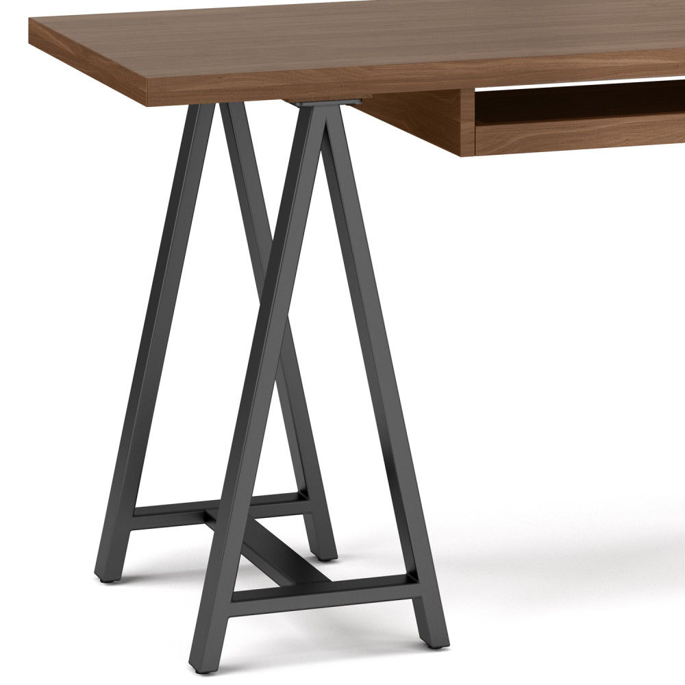 Sawhorse - Handcrafted Solid Desk Simpli-Home