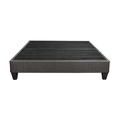 14" Upholstered Platform Bed Base, Mattress Foundation Daily Nest