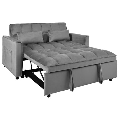 3 In 1 Pull Out Couch Convertible Sofa Bed With Reclining Backrest Home Essentials