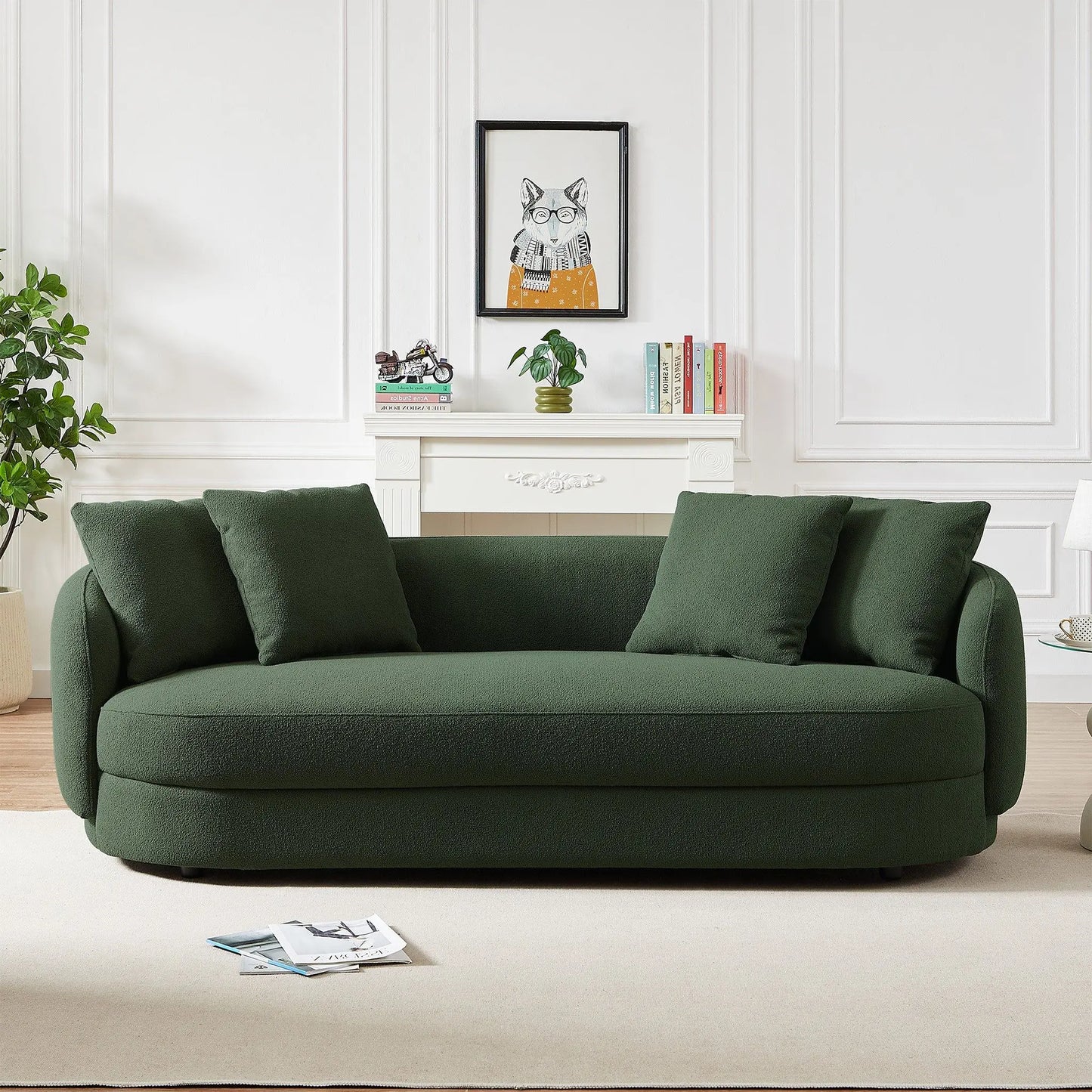 Dylan - Modern French Boucle Sofa Ashcroft Furniture