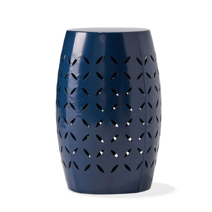 12" Outdoor Lace Cut Side Table Noble House
