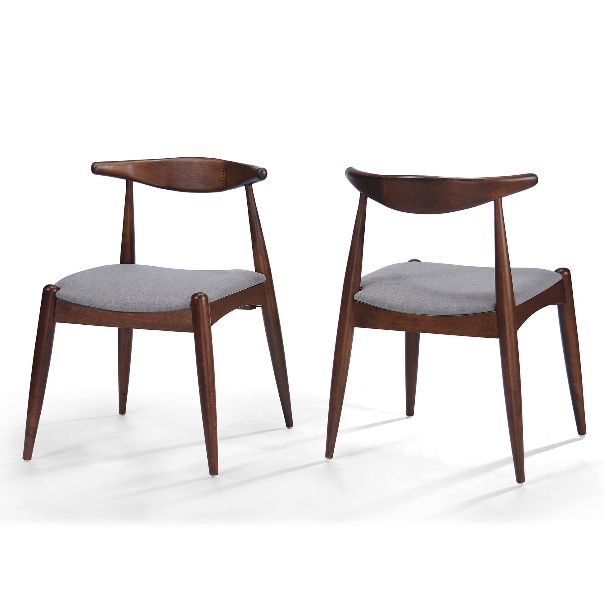 Dining Chairs With Ergonomic Backrest & Comfort Cushions (Set of 2) Noble House