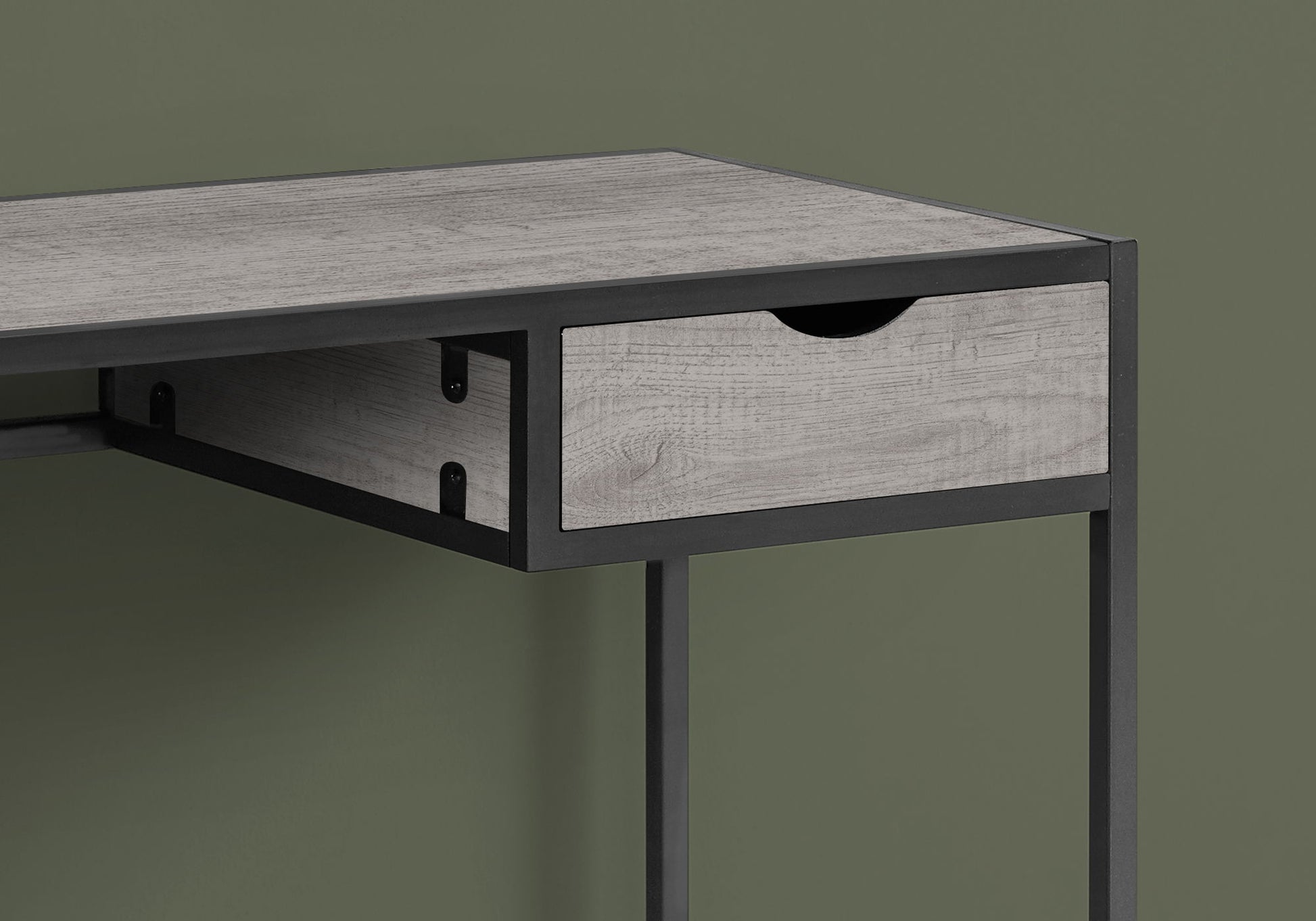 Computer Desk For Home Office, Laptop, 1 Storage Drawer, Contemporary & Modern 8th Street