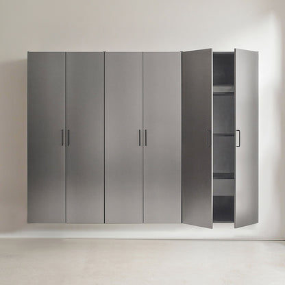 Astro Series - Garage Cabinet Set - Metallic Gray Daily Nest
