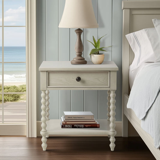 Beckett - Nightstand - Natural Madison Park Signature