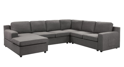 Waylon - Linen Sectional Sofa