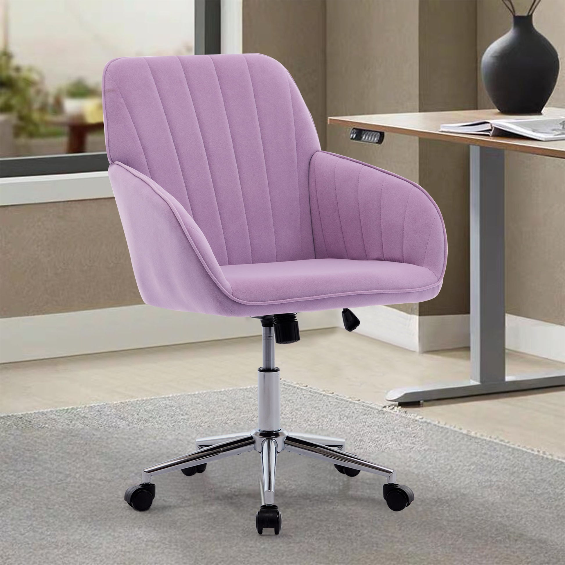 Adjustable Ergonomic Office Chair, Swivel Backrest Seat Home Essentials