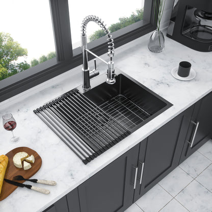 Topmount Kitchen Sink 16 Gauge, Single Bowl Daily Nest