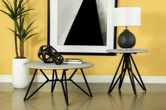 Hadi - Round Smarttop Coffee Table Set Coaster Fine Furniture