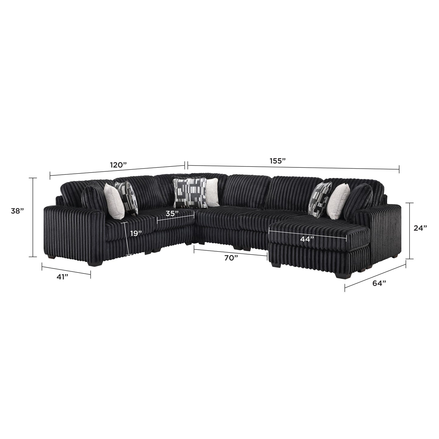 Snuggle - Living Room Sectional Matrix Furniture Group