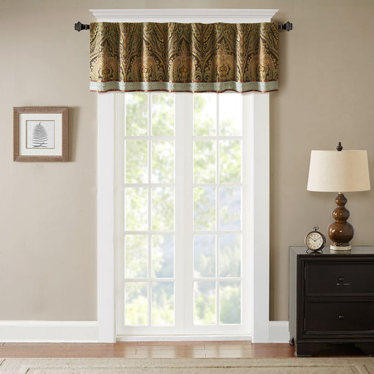 Canovia Springs - Window Valance - Brown