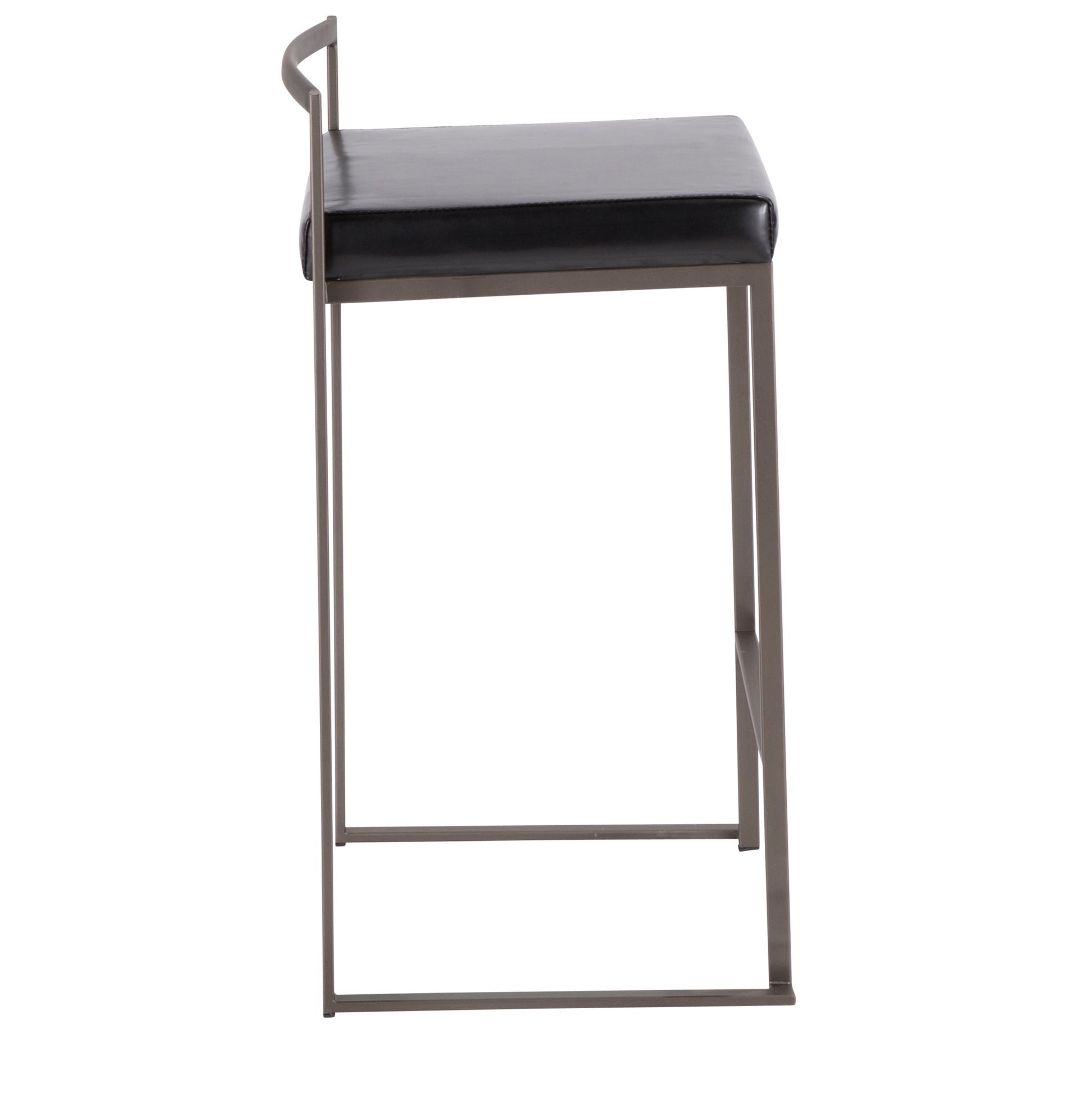 Fuji - Industrial Stackable Counter Stool Elegant Design Lumi Source